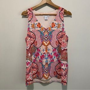 Tabitha Webb Dressy Sleeveless Top, Size M